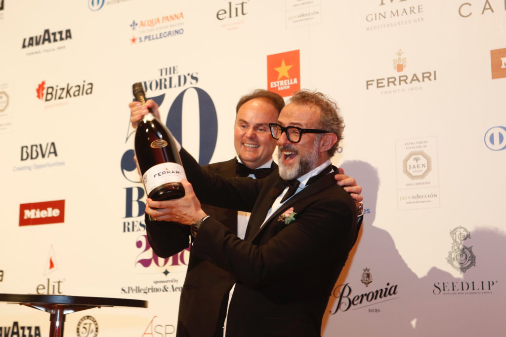 Matteo Lunelli e Massimo Bottura